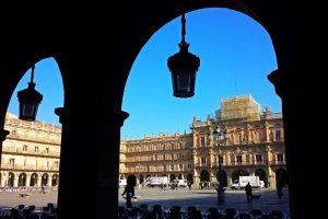 Plaza Mayor de Salamanca, una de las más bellas y armoniosas de España