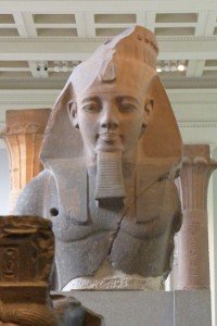 Busto de Ramsés II en el Museo Británico