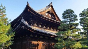 Salón Butsuden del templo Daitokuji en Kioto