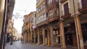 Soportales de la Calle Mayor de Palencia