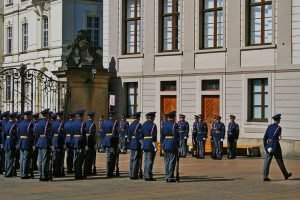 Ceremonia del cambio de guardia del Castillo de Praga