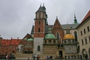 Capillas y torres de la Catedral de Cracovia