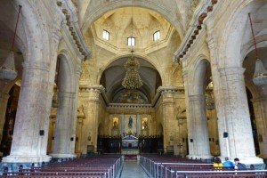 Interior de la Catedral de San Cristóbal de La Habana