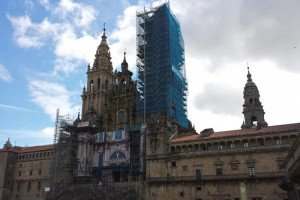 Catedral de Santiago de Compostela en la Plaza del Obradoiro