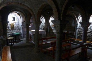 Cripta de la Iglesia de Santa María de Aínsa