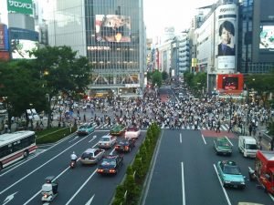Cruce de Shibuya, el más transitado del mundo