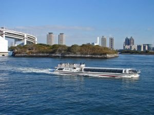Crucero por el río Sumida, haciendo el trayecto desde Asakusa hasta Odaiba