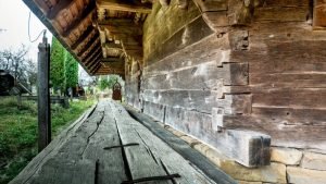 Detalles de las iglesias de madera de Maramures
