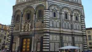 Puerta del Paraíso, una de las tres portadas del Baptisterio de Florencia