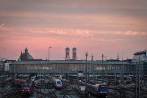 Hauptbahnhof, la estación de trenes más transitada de Múnich