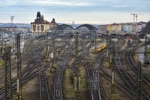 Estación de trenes de Praga