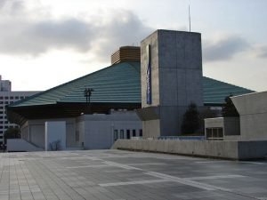 Shin Kokugikan en Ryogoku, el estadio de sumo de Tokio