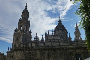 Fachada de la Quintana de la Catedral de Santiago