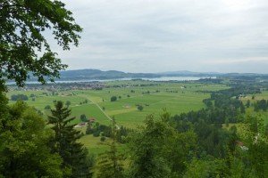 Vistas de Füssen desde el Castillo de Neuschwastein