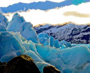 Hielo del glaciar Perito Moreno