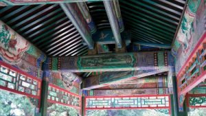 Pinturas del techo del Gran Corredor del Palacio de Verano de Pekín