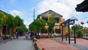 Calles de Hoi An, ciudad declarada Patrimonio de la Humanidad