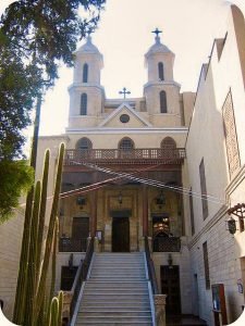 Iglesia Colgante de El Cairo. Foto de momo.