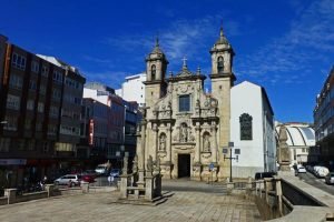 Iglesia de San Jorge, uno de los mejores ejemplos del barroco gallego en La Coruña