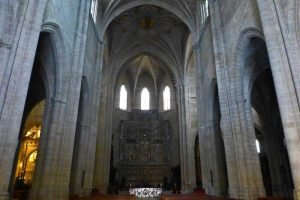 Retablo Mayor en el interior de la Catedral de Huesca