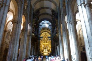 Interior de la Catedral de Santiago de Compostela