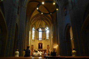 Interior de la Iglesia de San Nicolás , iglesias de Pamplona