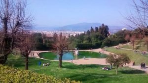Jardines de Boboli, ubicados junto al Palacio Pitti