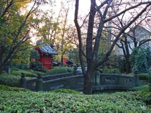 Jardines del templo Sensoji en Asakusa