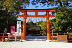 Santuario Kamigamo, uno de los más antiguos del sintoísmo en Japón