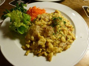 Kässpätzel, comida típica de Stuttgart que gustará hasta a los niños