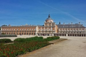 Fachada lateral del Palacio Real de Aranjuez