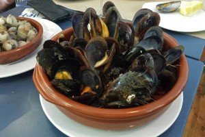 Mejillones gallegos, una de las delicias de la gastronomía de Santiago de Compostela