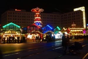 Mercado de Navidad de Berlín en Alexanderplatz