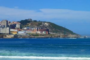 Monte de San Pedro, ofrece una de las mejores vistas panorámicas de La Coruña