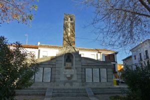 Monumento a los caídos en Ocaña durante la Guerra Civil Española