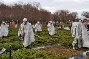 Memorial a los Veteranos de la Guerra de Corea en Washington D.C