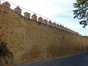 Lienzo sur de la muralla de Segovia