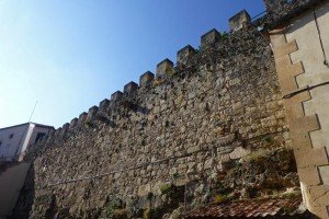 Restos de la antigua muralla de Sepúlveda