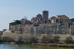 Murallas de Zamora rodeando el casco histórico de la ciudad