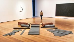 Obra de arte en el Museo de Arte Moderno (MOMA) de Nueva York