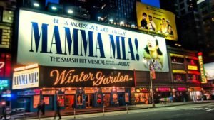 Musical en el teatro Winter Garden de Broadway