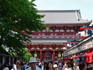 Templo Sensoji, uno de los planes gratis en Tokio 
