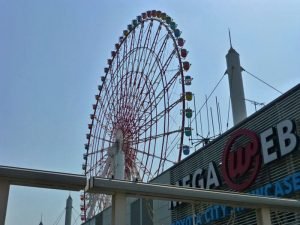 Odaiba Ferris Wheel, noria con vistas panorámicas de Tokio