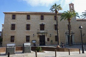 Palacio de Villardompardo, alberga los Baños Árabes de Jaén