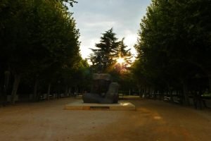 Parque Miguel Servet, una de las principales atracciones de Huesca