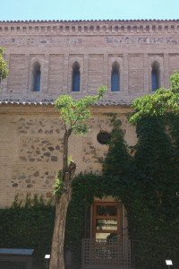 Jardín de la Sinagoga del Tránsito de Toledo