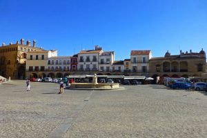 La Plaza Mayor de Trujillo es el centro de las fiestas y celebraciones populares