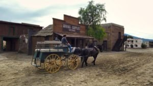 Escenario de películas western