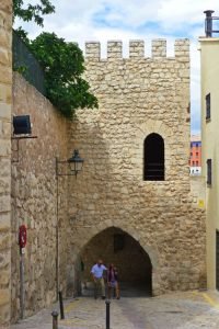 Portal de Daroca, uno de los escenarios de la leyenda de los Amantes de Teruel