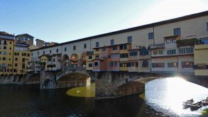 Ponte Vecchio (Puente Viejo), otro de los monumentos emblemáticos de Florencia